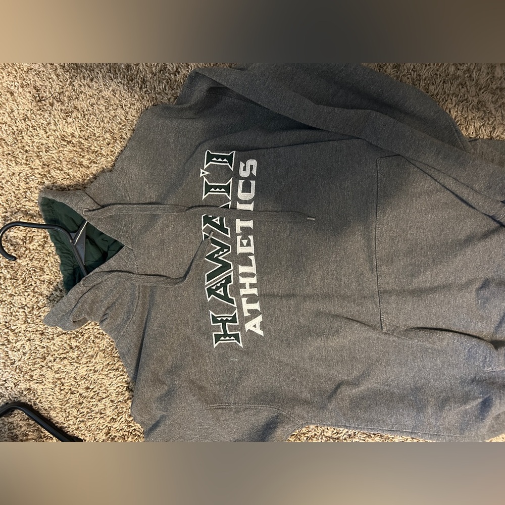 MV Sport Gray Hawaii Athletics Hoodie
